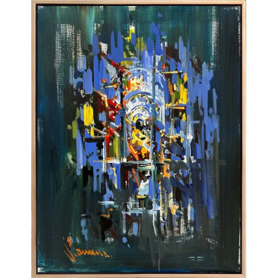 Chaos and Order Oil Painting