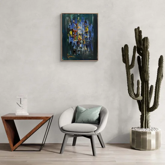 Chaos and Order Oil Painting