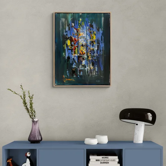 Chaos and Order Oil Painting