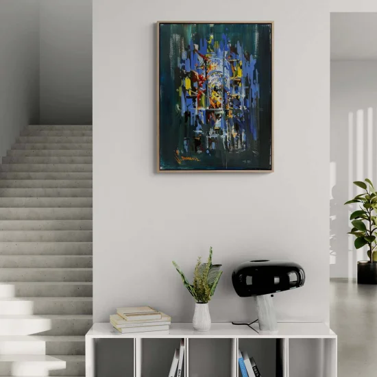 Chaos and Order Oil Painting