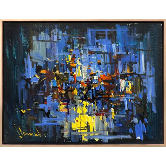 Storm of Colors Oil Painting