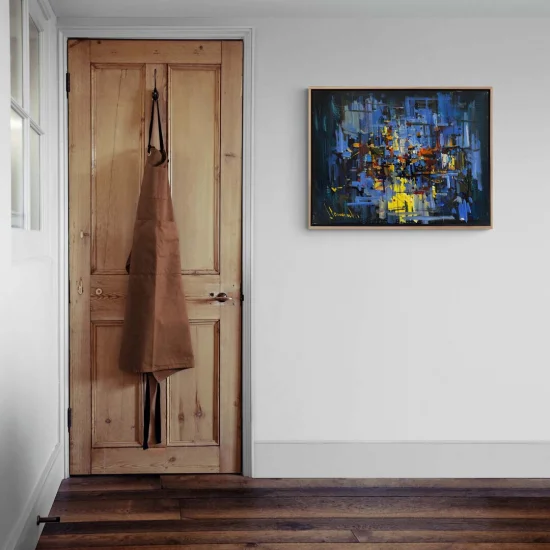 Storm of Colors Oil Painting