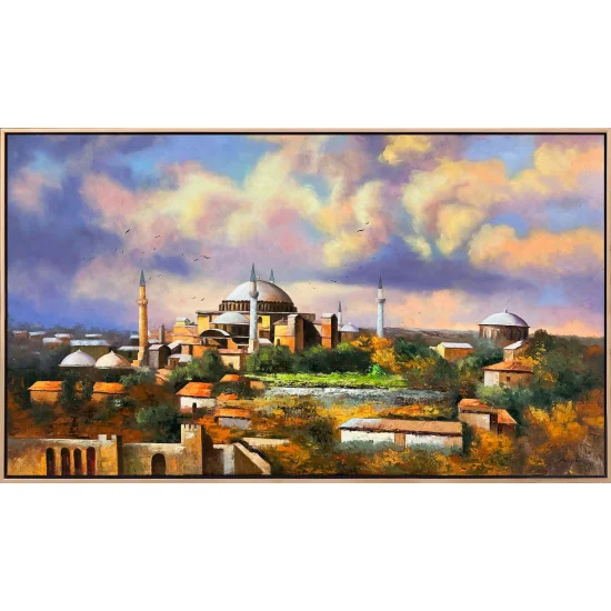The Mosque and Traces of History Oil Painting