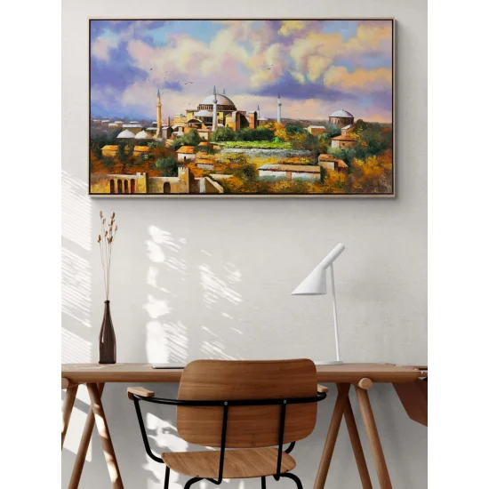 The Mosque and Traces of History Oil Painting