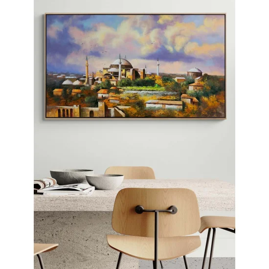 The Mosque and Traces of History Oil Painting