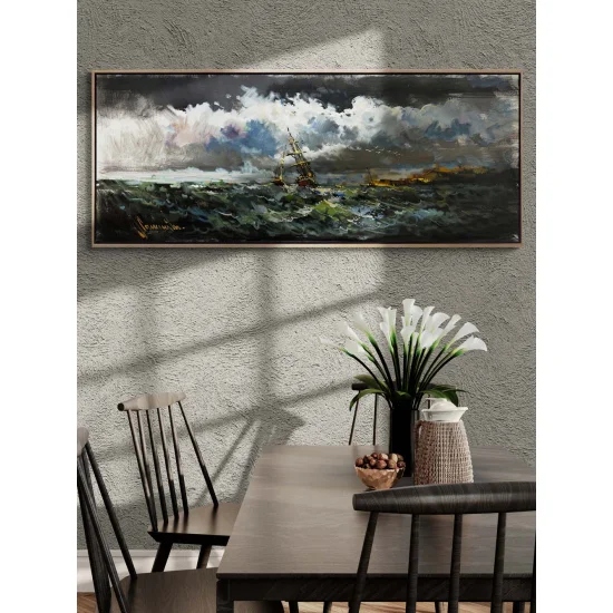 The Wild Waves of the Sea Oil Painting