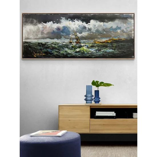 The Wild Waves of the Sea Oil Painting