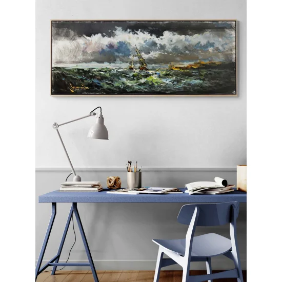 The Wild Waves of the Sea Oil Painting