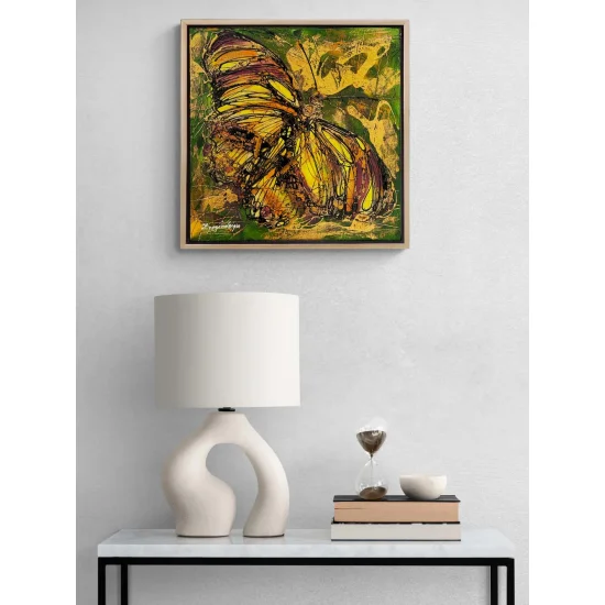 The Melody of Colorful Wings Oil Painting