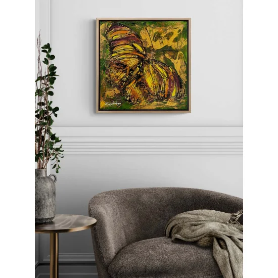 The Melody of Colorful Wings Oil Painting