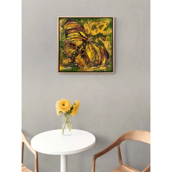 The Melody of Colorful Wings Oil Painting