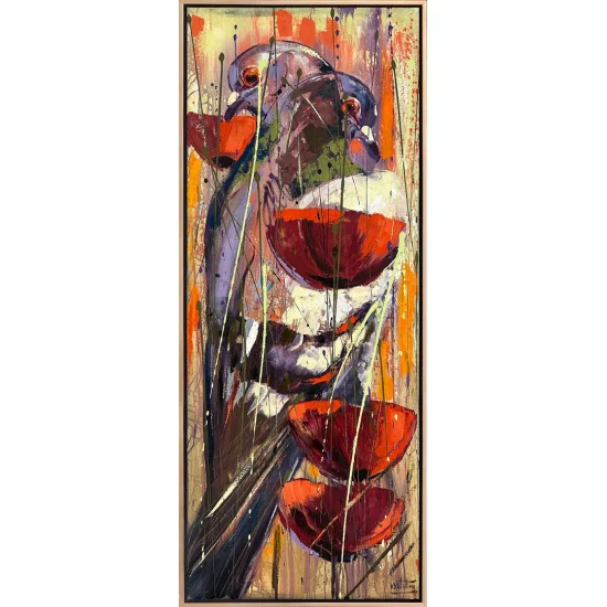 Wings Adorned with Colors Oil Painting