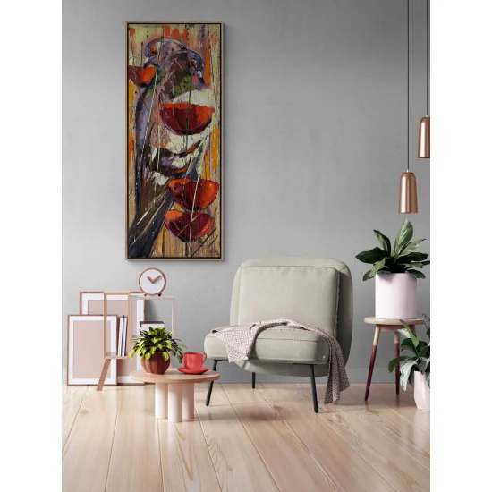 Wings Adorned with Colors Oil Painting