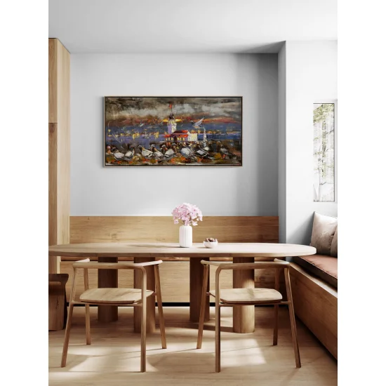 The Winged Guests of Maiden’s Tower Oil Painting