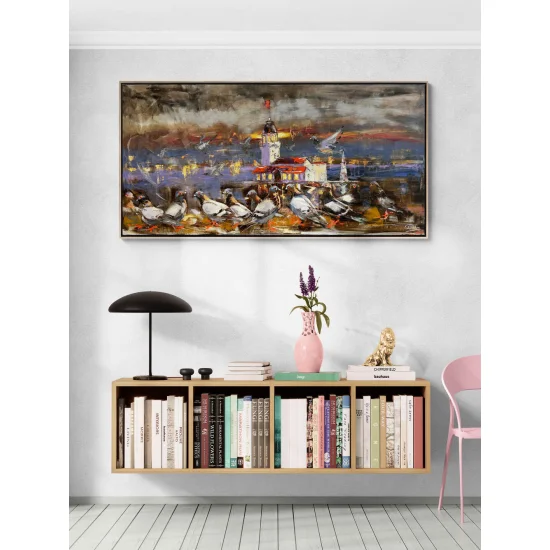 The Winged Guests of Maiden’s Tower Oil Painting