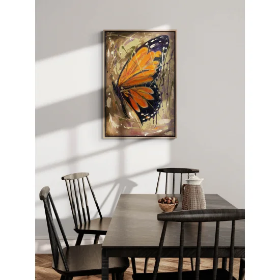 The Winged Dance of Colors Oil Painting