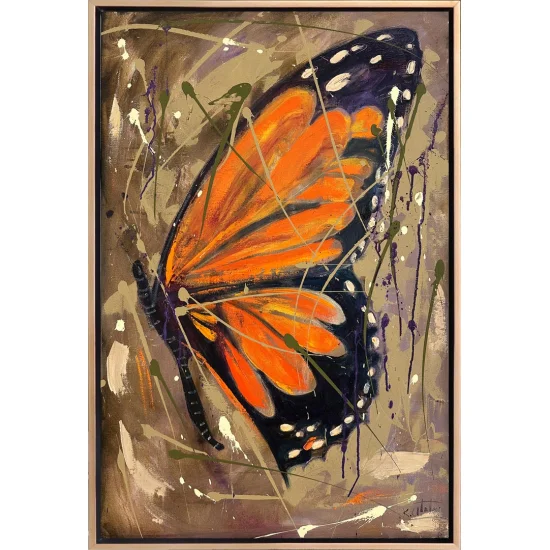 The Winged Dance of Colors Oil Painting