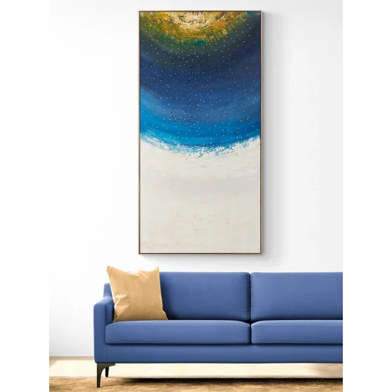 Düşlerin Harmanı Yağlı Boya Tablosu