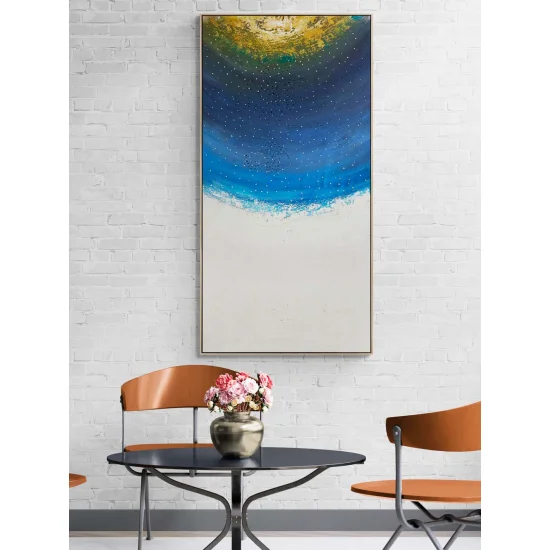 Düşlerin Harmanı Yağlı Boya Tablosu