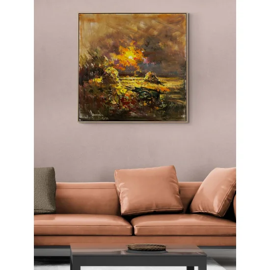 Bereketin Renkleri Yağlı Boya Tablosu