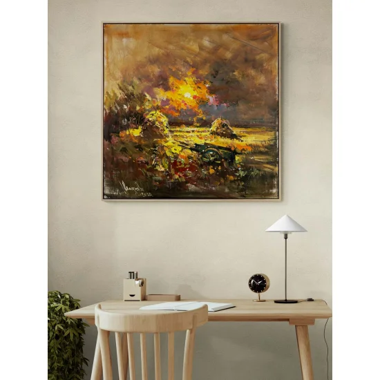 Bereketin Renkleri Yağlı Boya Tablosu