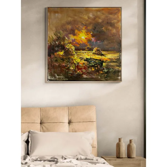 Bereketin Renkleri Yağlı Boya Tablosu