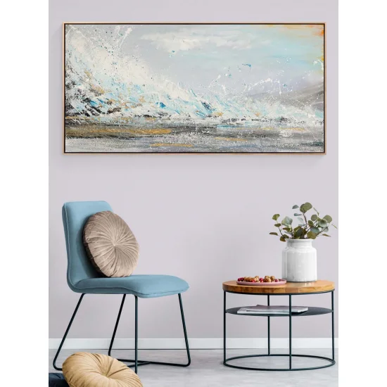 Beyaz Düşler Yağlı Boya Tablosu