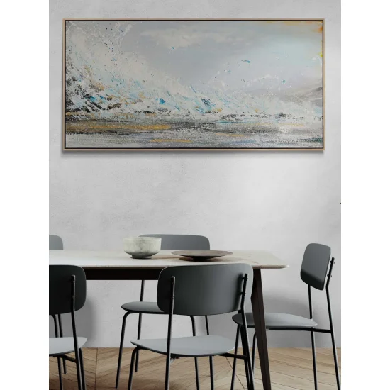 Beyaz Düşler Yağlı Boya Tablosu