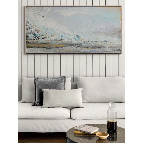 Beyaz Düşler Yağlı Boya Tablosu