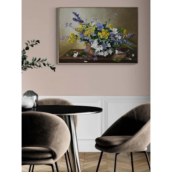 A Spring Dream in the Basket Oil Painting