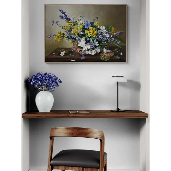 A Spring Dream in the Basket Oil Painting