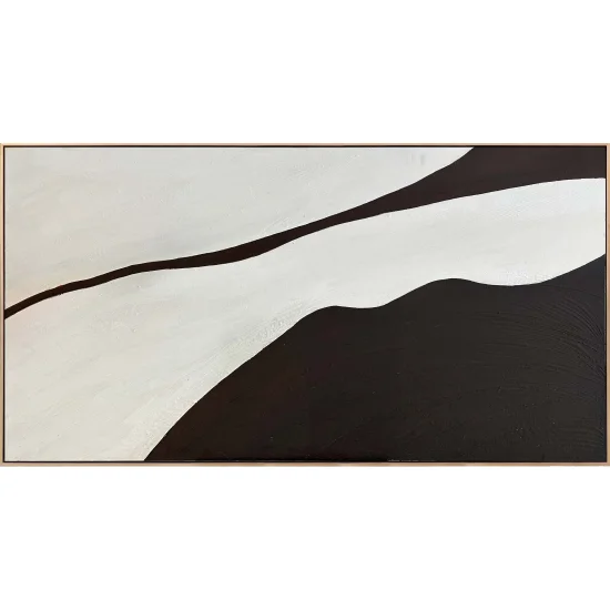 Geometrik Arayış Yağlı Boya Tablosu