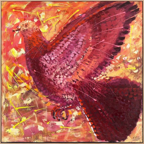 The Dove Following Dreams Oil Painting