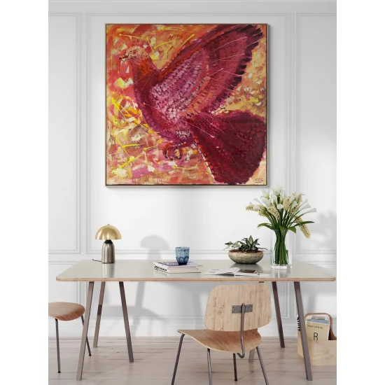 The Dove Following Dreams Oil Painting