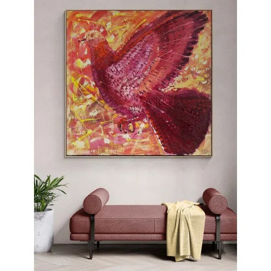 The Dove Following Dreams Oil Painting