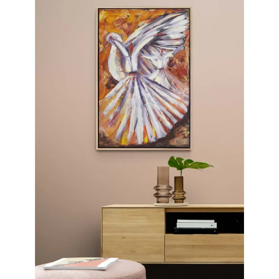 The Whirling Dervish and the Dove Oil Painting