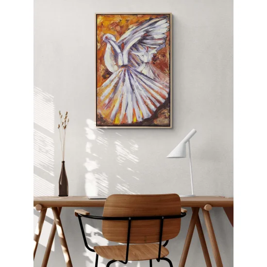 The Whirling Dervish and the Dove Oil Painting
