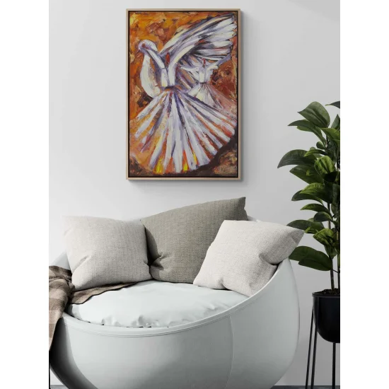 The Whirling Dervish and the Dove Oil Painting