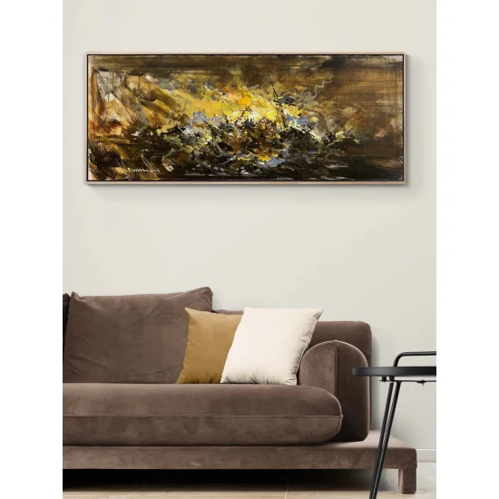 Düşsel Kaos Yağlı Boya Tablosu