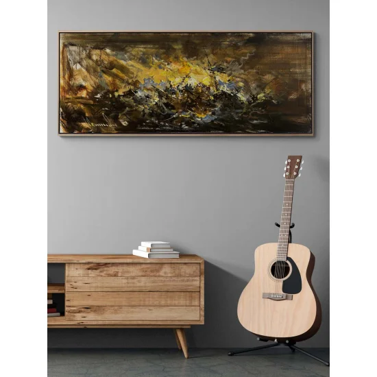 Düşsel Kaos Yağlı Boya Tablosu