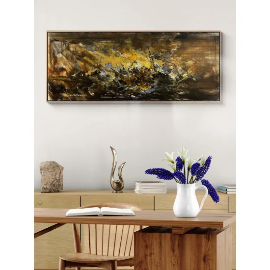 Düşsel Kaos Yağlı Boya Tablosu