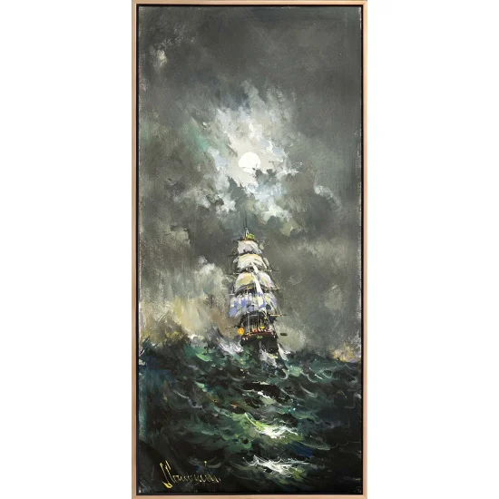 The Noise of the Seas Oil Painting