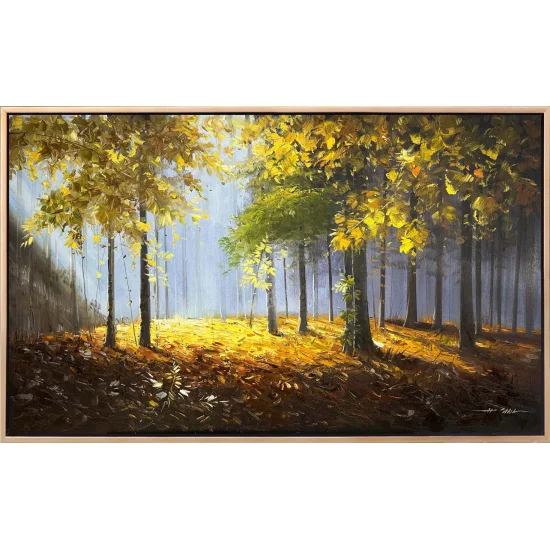 Ormanın Sırrı Yağlı Boya Tablosu