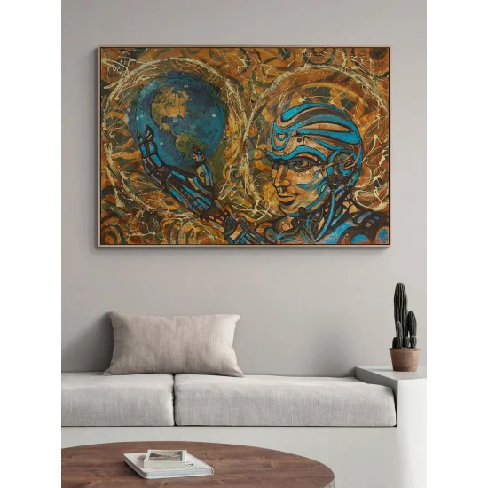 Mechanical Revolution Oil Painting