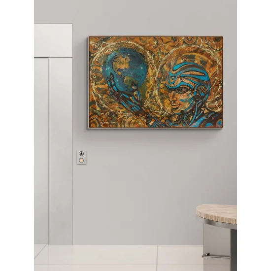 Mechanical Revolution Oil Painting