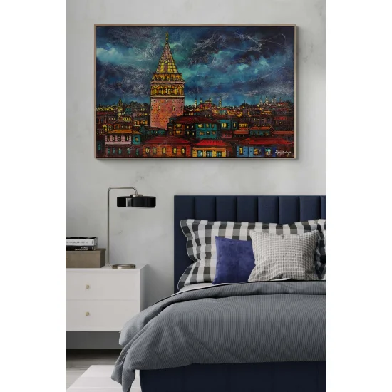Galatanın Gece Rüyası Yağlı Boya Tablosu