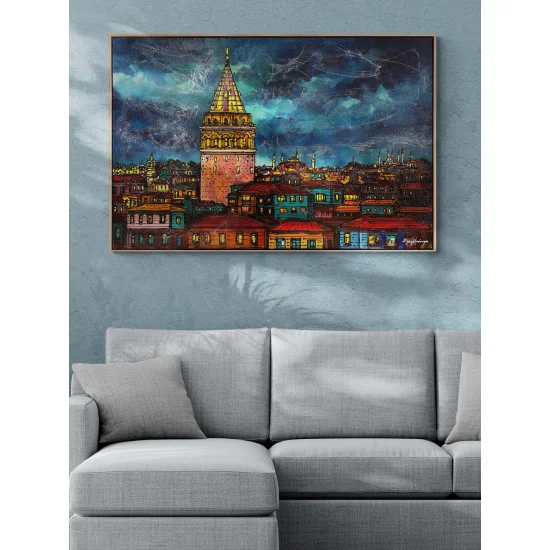 Galatanın Gece Rüyası Yağlı Boya Tablosu