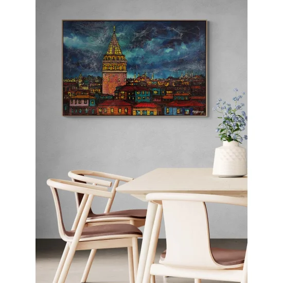 Galatanın Gece Rüyası Yağlı Boya Tablosu