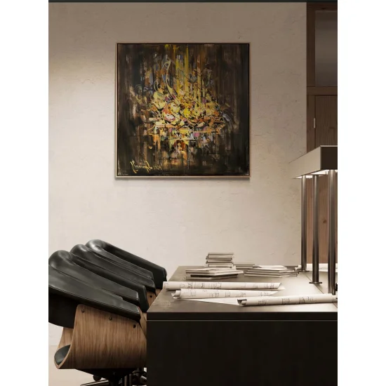 Bilinmeyenin Peşinde Yağlı Boya Tablosu