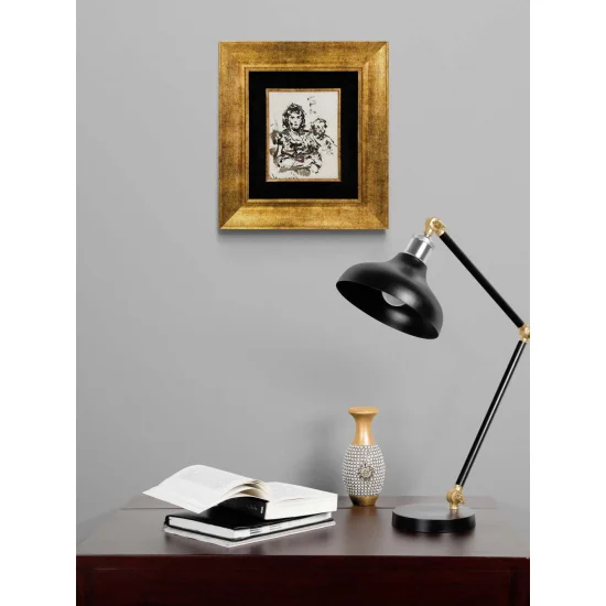 Birlikte Gülen Kalpler Yağlı Boya Tablosu